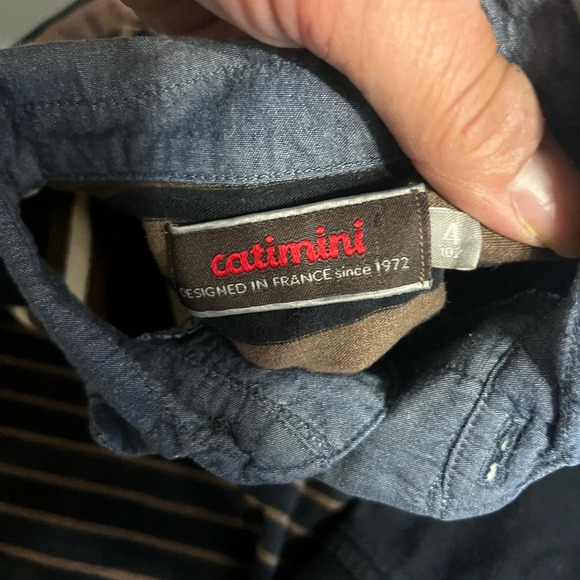 Catimini Long Sleeve Colorful Shirt - Picture 2 of 2